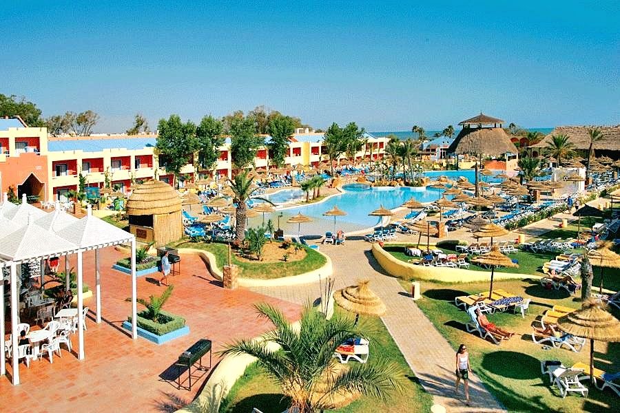 Caribbean World Borj Cedria Hotel Bagian luar foto