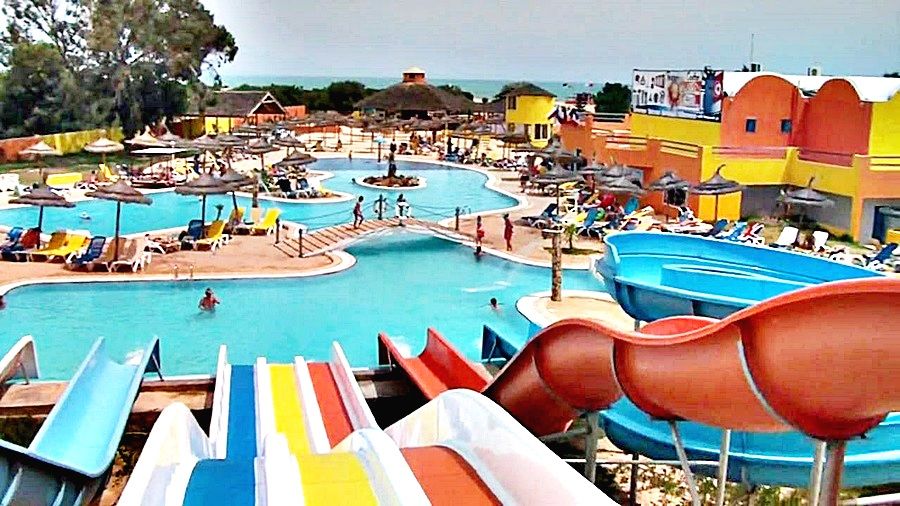 Caribbean World Borj Cedria Hotel Bagian luar foto